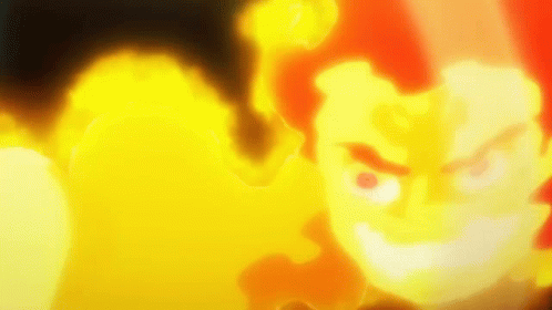 Fired Up Luffy Vs Kaido GIF