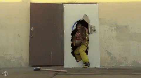 Firefighter Rescue A Woman GIF