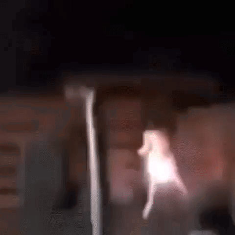 Firework Flying Man GIF