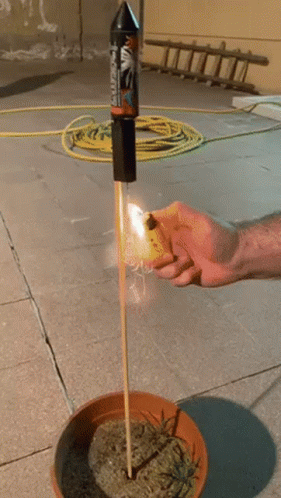 Firework In A Pot GIF