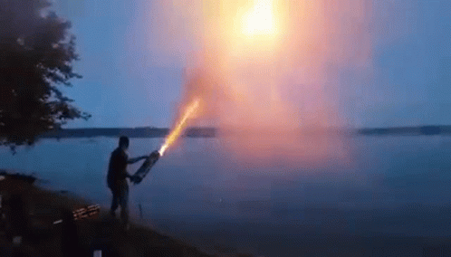 Firework Roman Candle Minigun GIF