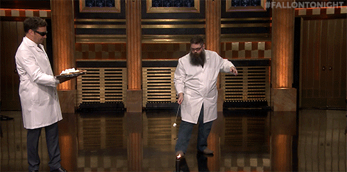 Fireworks Fail Jimmy Fallon And Science Bob Experiment GIF