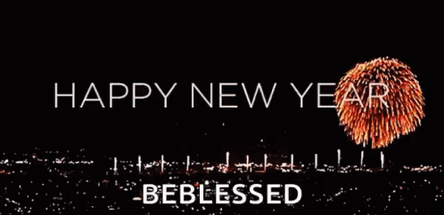 Fireworks Happy New Year Be Blessed GIF