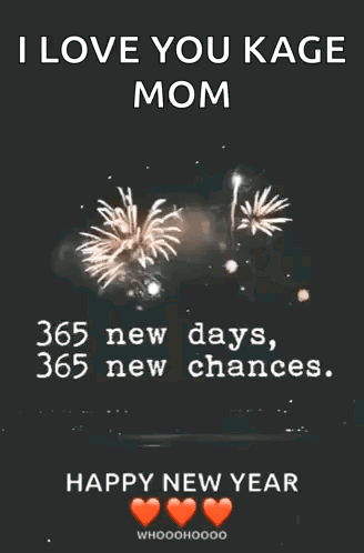 Fireworks With I Love You Kage Mom