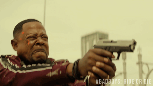 Firing Gun Bad Aim GIF