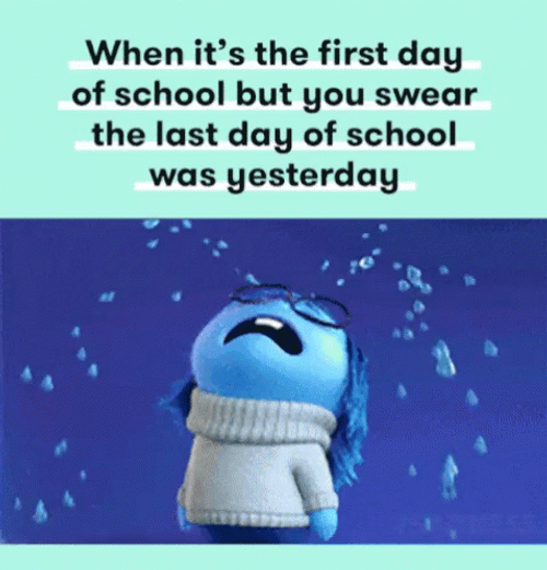 First Day Of Back To School GIF