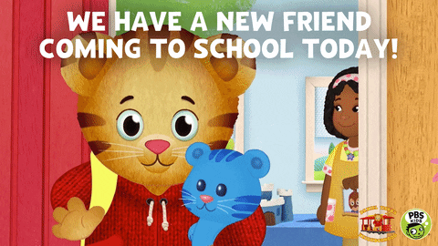 First Day Of School Daniel Tiger GIF