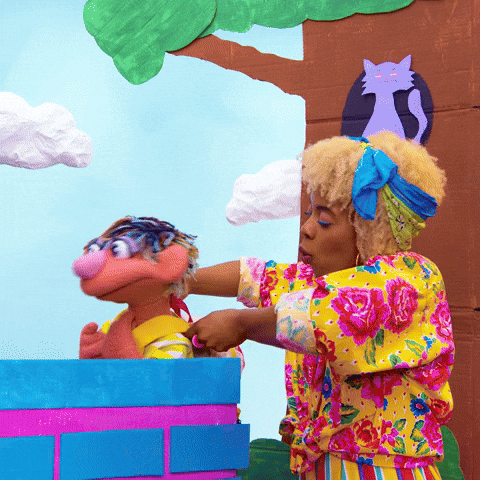 First Day Of School Puppet School Day GIF