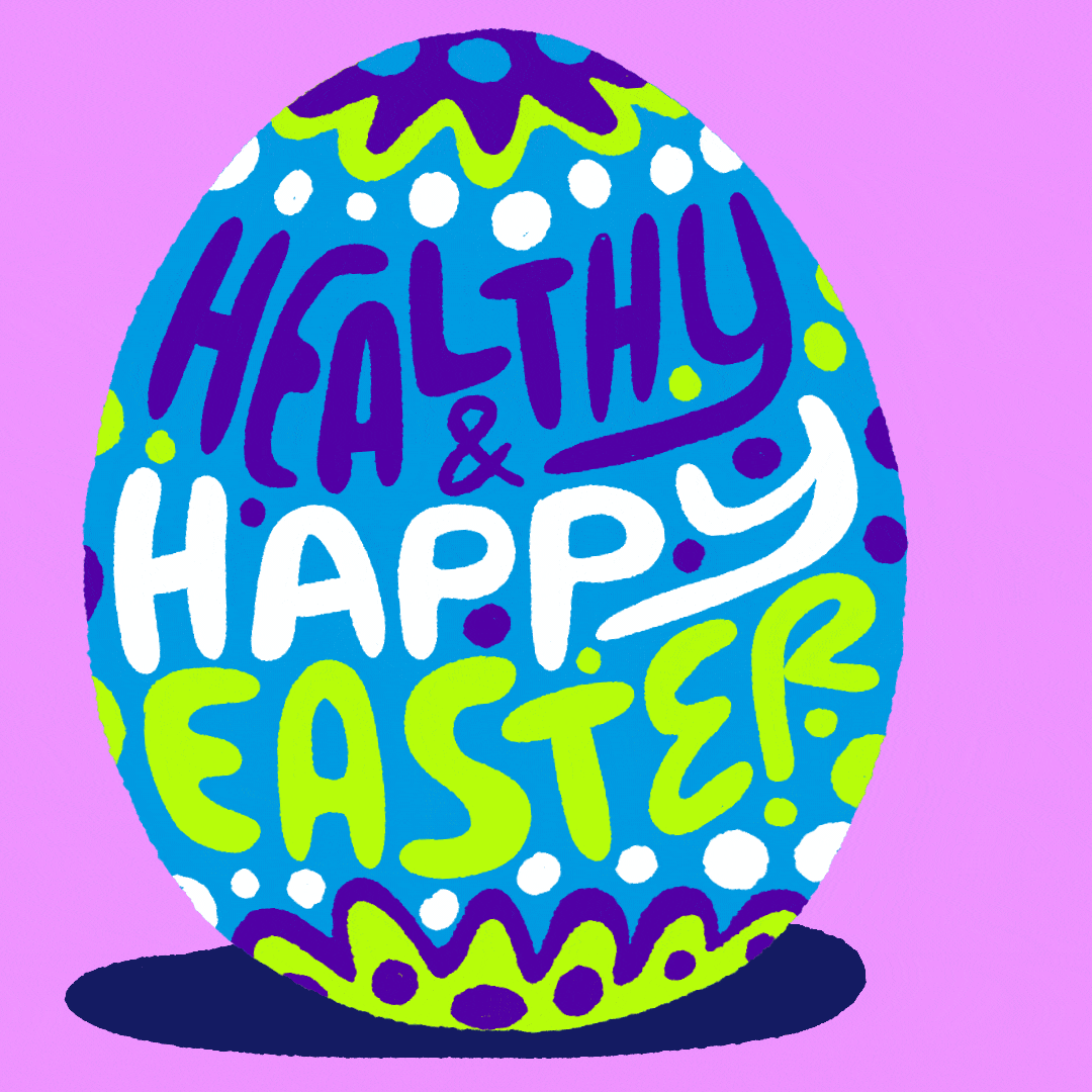 First Day Of Spring Calls For A Happy Easter GIF