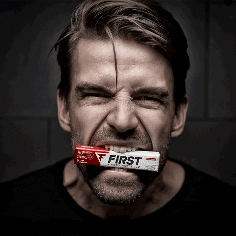 First Energy Gum Before Go To The Gym GIF
