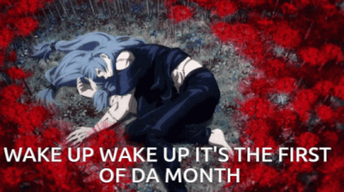 First Of The Month Jujutsu Kaisen Woke Up GIF