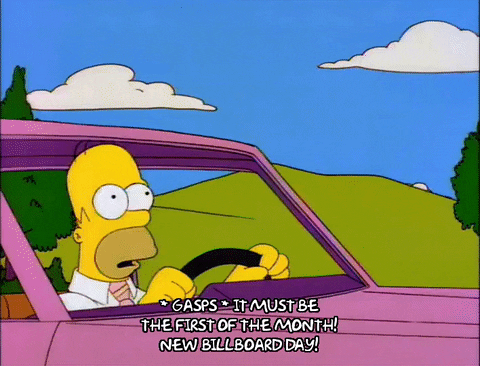 First Of The Month The Simpson Travel GIF