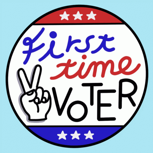 First Time Voter GIF