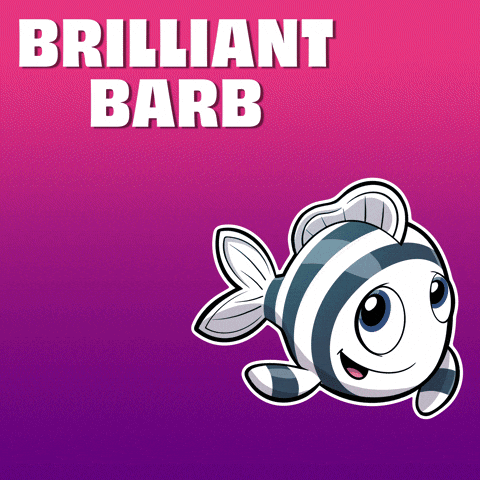 Fish Poster Brilliant Barb