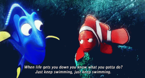 Fish Swimming Dory And Nemo GIF