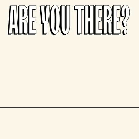 Fish With Are You There Text
