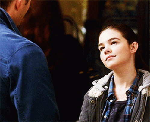 Madison Mclaughlin Fist Bump With Jensen Ackles GIF