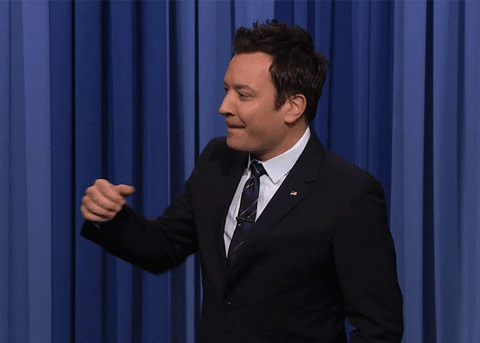 Fist Pumped Jimmy Fallon GIF
