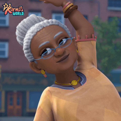 Fitness Karma's World Working Out GIF