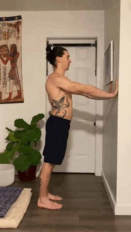 Fitness Rough Kiss On The Wall GIF