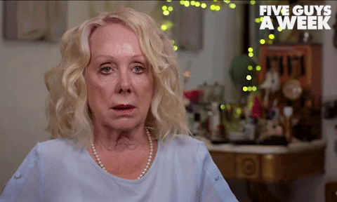 Five Guys A Week Woman Pfft Reaction GIF