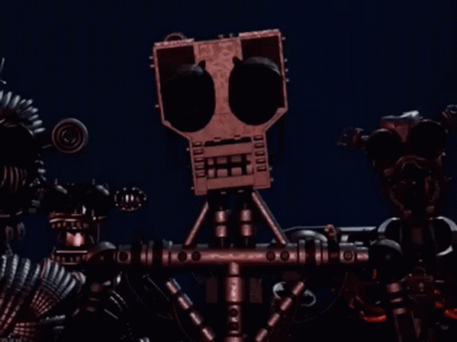 Five Night At Freddys Spooky Scary Skeletons GIF