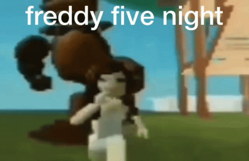 Five Nights At Freddy Chasing People GIF