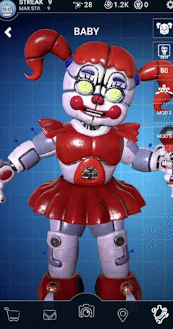 Five Nights At Freddy's Baby Screen GIF
