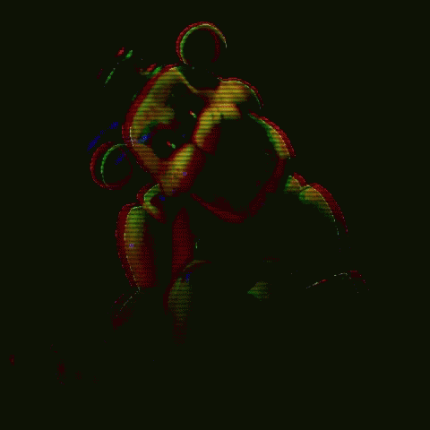 Five Nights At Freddy's Bear Glitch GIF