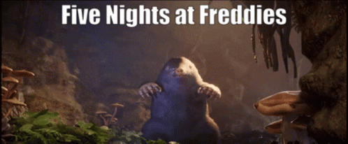 Five Nights at Freddy's Poster with Rat