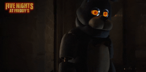 Five Nights At Freddy's Red Eyes Freddy Fazbear GIF