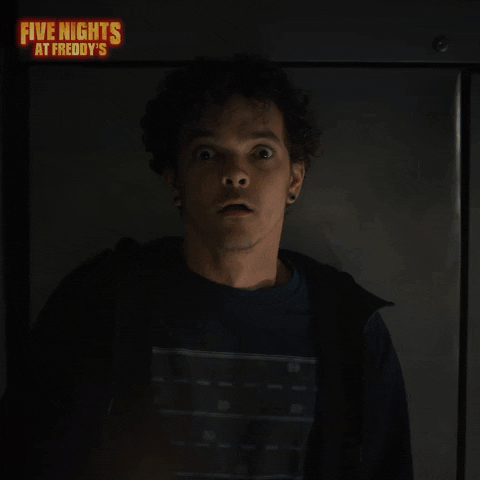 Five Nights At Freddy's Startled Mike GIF