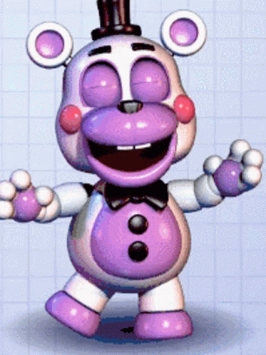 Five Nights At Freddys Dancing Little Bonnie GIF