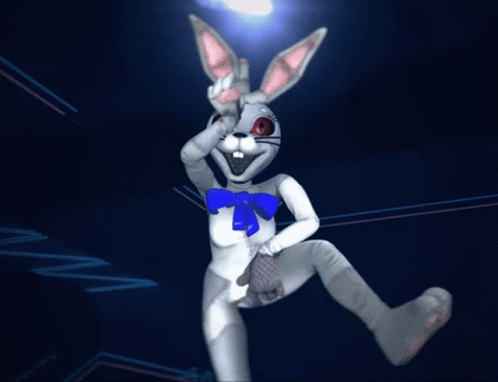 Five Nights At Freddys Dancing Nightmare Vanny GIF