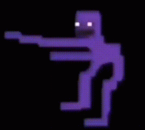 Five Nights At Freddys Purple Guy GIF