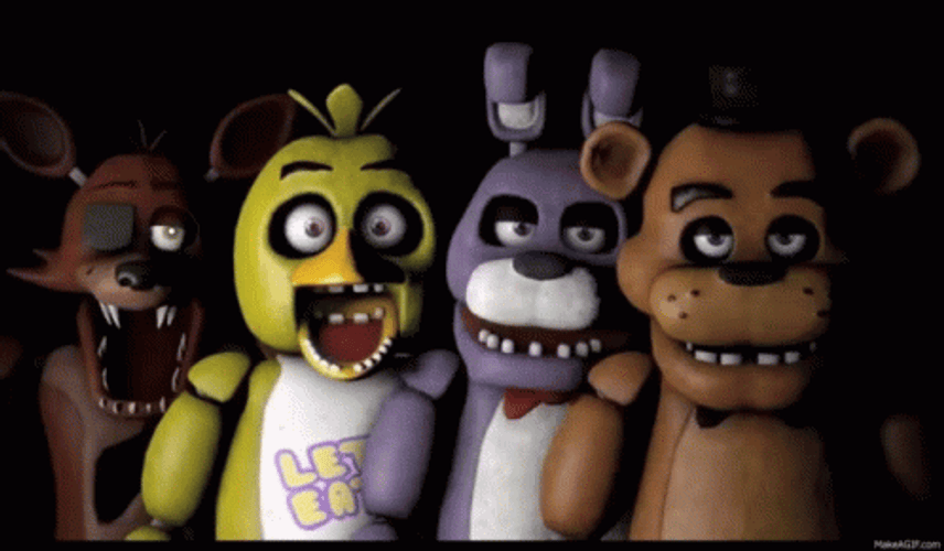 Five Nights At Freddys Jumpscare Gif