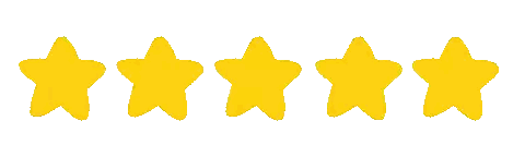 Five Yellow Stars in a Row