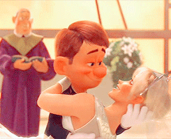 Fix It Felix And Sgt. Tamora Jean Wedding GIF