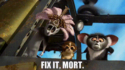 Fix It Mort Cartoon Characters