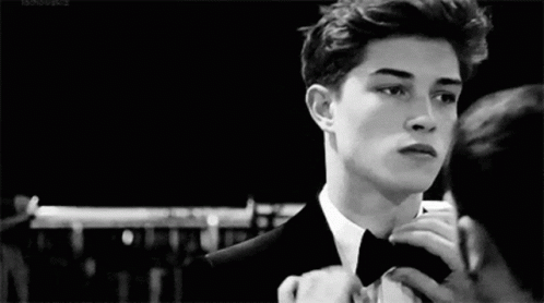 Fixing Bow Tie Of Francisco Lachowski GIF