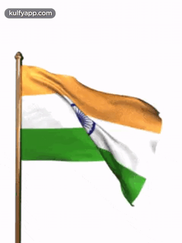 Flag Of India Waving GIF