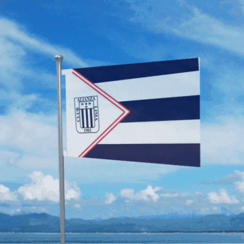 Flag Saying Club Alianza Lima