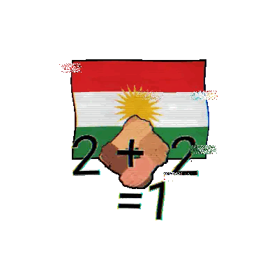 Flag with 2 Plus 2 and 1