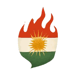 Flag with Sun in Middle