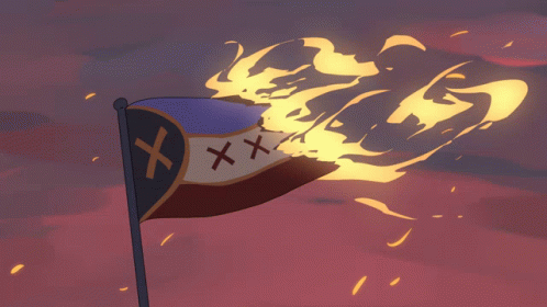 Flag with X Marks