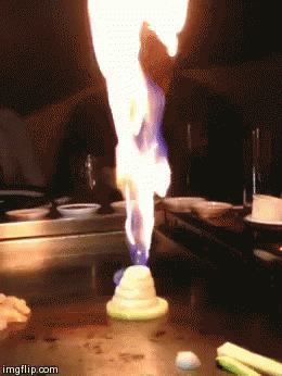 Flame Coming Out of Container with imgflip.com