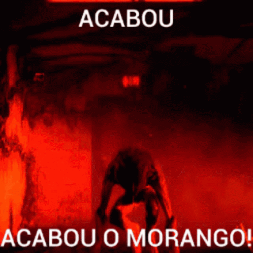Flame Monster Red Demogorgon GIF