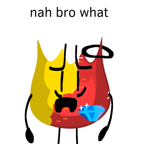 Flame Saying Nah Bro What