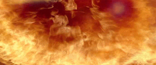 Flames Explosion Green Screen GIF
