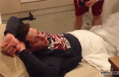 Flamethrower On Guy's Face GIF